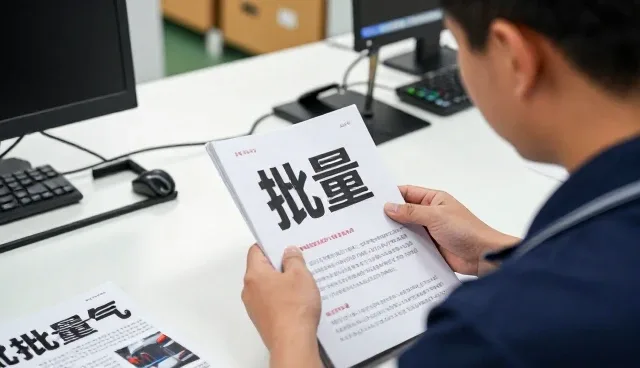 产品加工定制创新推动质量检验持续发展